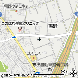 宮崎県宮崎市熊野1591周辺の地図