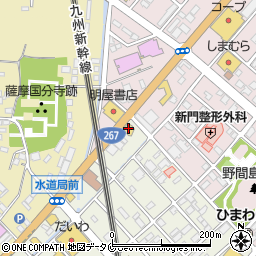ＳＲＳ赤から薩摩川内店周辺の地図