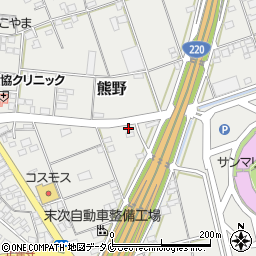 宮崎県宮崎市熊野1716周辺の地図