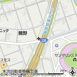宮崎県宮崎市熊野2283周辺の地図