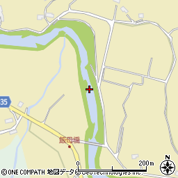 樋脇川周辺の地図