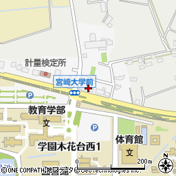 フォーラムエイト宮崎支社周辺の地図