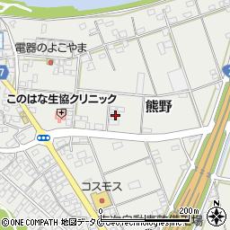 宮崎県宮崎市熊野1685周辺の地図