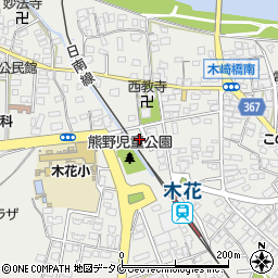 宮崎県宮崎市熊野10588-5周辺の地図