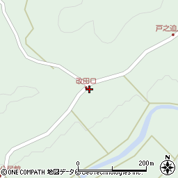 鹿児島県霧島市牧園町下中津川1254周辺の地図