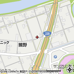 宮崎県宮崎市熊野2349周辺の地図