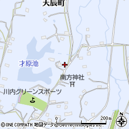 鹿児島県薩摩川内市天辰町1360周辺の地図