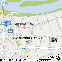 宮崎県宮崎市熊野1634-4周辺の地図