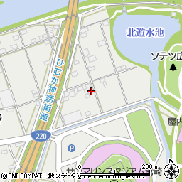 宮崎県宮崎市熊野2292周辺の地図