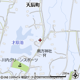 鹿児島県薩摩川内市天辰町1359-1周辺の地図
