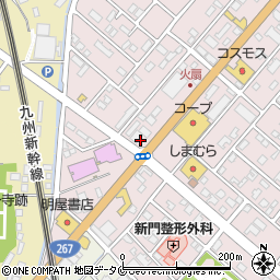 南日本銀行上川内出張所 ＡＴＭ周辺の地図