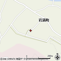 宮崎県都城市岩満町849周辺の地図