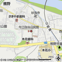 宮崎県宮崎市熊野9916-2周辺の地図