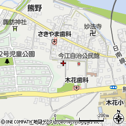 宮崎県宮崎市熊野9970-1周辺の地図