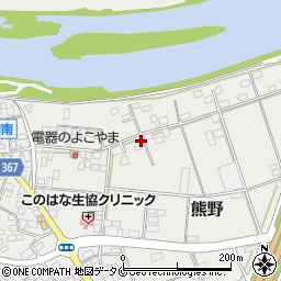 宮崎県宮崎市熊野1858-2周辺の地図
