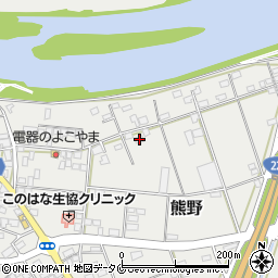 宮崎県宮崎市熊野1856周辺の地図