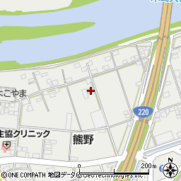 宮崎県宮崎市熊野2356-1周辺の地図