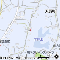 鹿児島県薩摩川内市天辰町1374周辺の地図