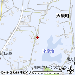 鹿児島県薩摩川内市天辰町1327周辺の地図