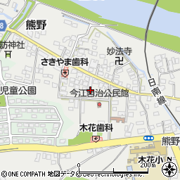 宮崎県宮崎市熊野9948-2周辺の地図