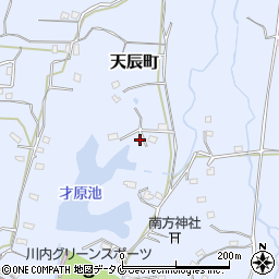 鹿児島県薩摩川内市天辰町1357周辺の地図