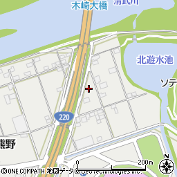 宮崎県宮崎市熊野2325-1周辺の地図
