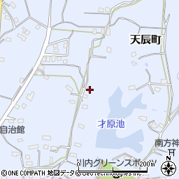 鹿児島県薩摩川内市天辰町1327-1周辺の地図