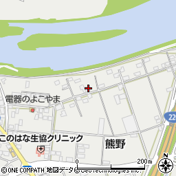宮崎県宮崎市熊野1847周辺の地図