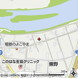 宮崎県宮崎市熊野1832周辺の地図