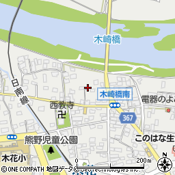 宮崎県宮崎市熊野10521-1周辺の地図