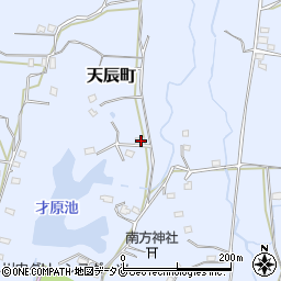 鹿児島県薩摩川内市天辰町1355周辺の地図