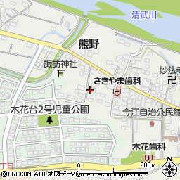 宮崎県宮崎市熊野9964-2周辺の地図