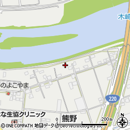 宮崎県宮崎市熊野2367-1周辺の地図