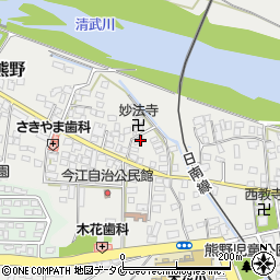 宮崎県宮崎市熊野9920-6周辺の地図