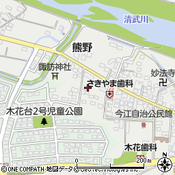 宮崎県宮崎市熊野9963-1周辺の地図