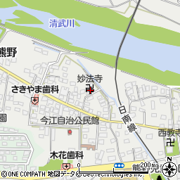 宮崎県宮崎市熊野9924周辺の地図