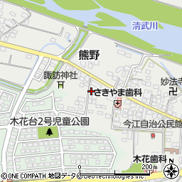 宮崎県宮崎市熊野9963周辺の地図