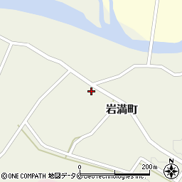 宮崎県都城市岩満町876-9周辺の地図