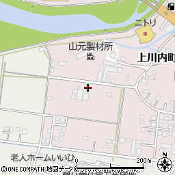 株式会社川内建装周辺の地図