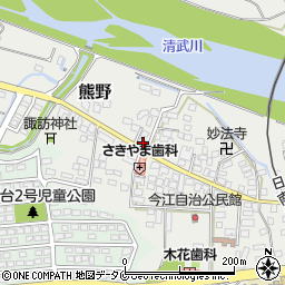 宮崎県宮崎市熊野9933-1周辺の地図