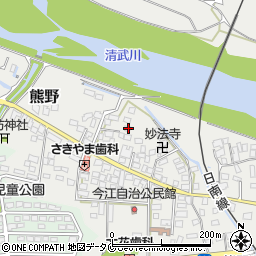 宮崎県宮崎市熊野9928-5周辺の地図