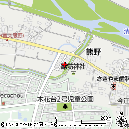 宮崎県宮崎市熊野8783周辺の地図