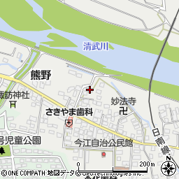 宮崎県宮崎市熊野9931周辺の地図