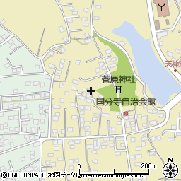 鹿児島県薩摩川内市国分寺町6662-1周辺の地図
