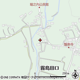 鹿児島県霧島市霧島田口792周辺の地図