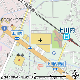 株式会社グリーンサミット上川内店周辺の地図