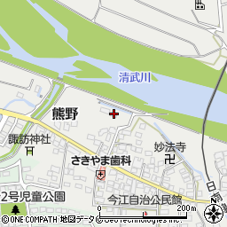 宮崎県宮崎市熊野10088-1周辺の地図