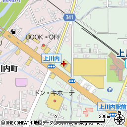 ユニクロ薩摩川内店周辺の地図