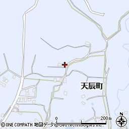 鹿児島県薩摩川内市天辰町1318-1周辺の地図