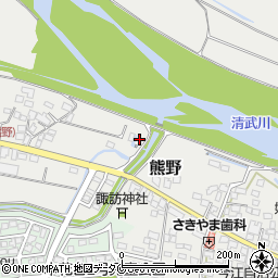 宮崎県宮崎市熊野7153-2周辺の地図